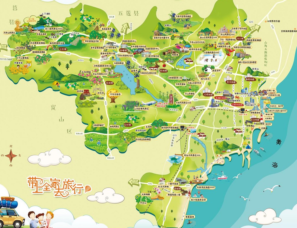 琼海景区使用手绘地图给景区能带来什么好处？
